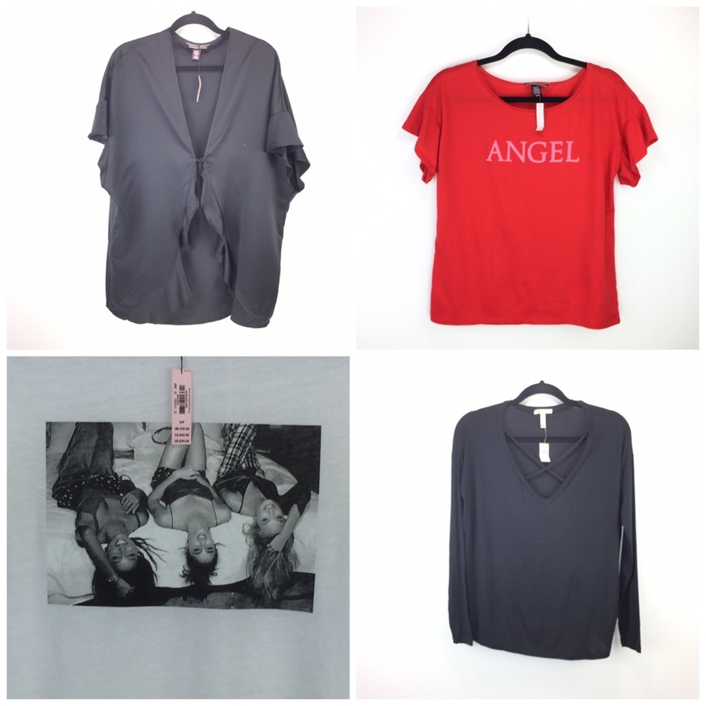VS PINK 4 Lot Sleepware Sz S XS/P
